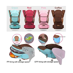 Custom good fashion baby travel system hipseat baby carrier belt infant carrier