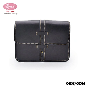 Stylish Vintage Vegetable Tanned Leather Handmade Crossbody Shoulder Bag Women Handbag