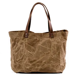 High Quality Blank &Double Handles Canvas Tote Bags Wholesale