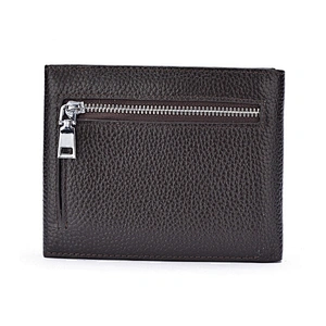 Fashion genuine leather pop wallet Multifunction Short Leather Wallet adam sandler phone wallet keys