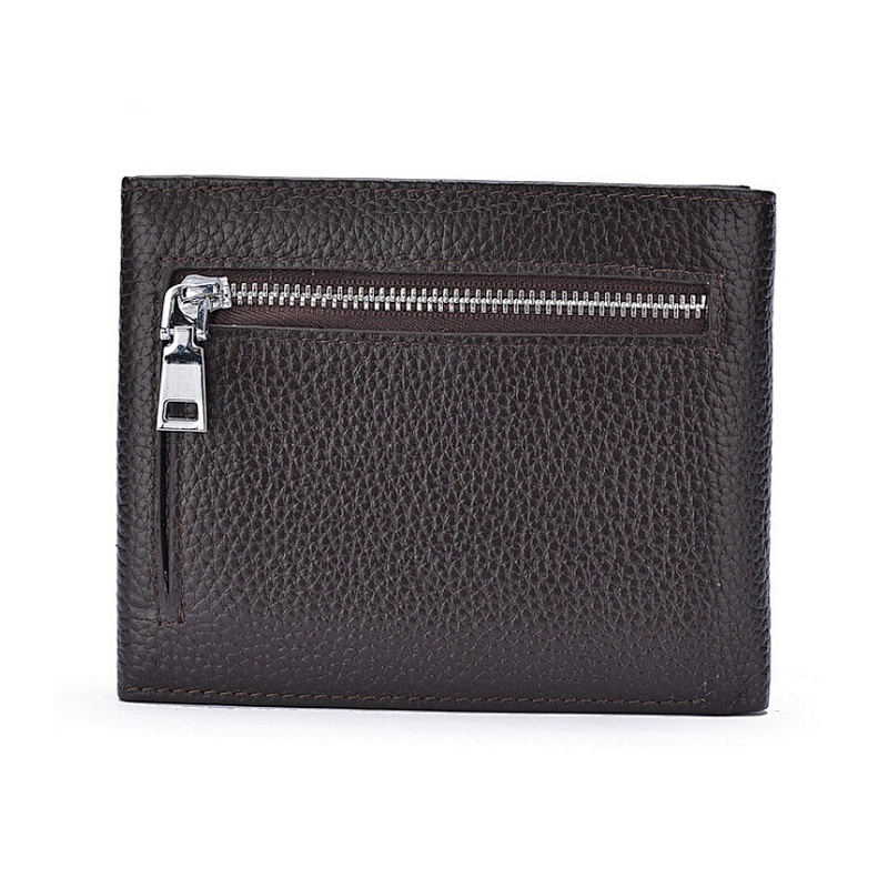 Fashion genuine leather pop wallet Multifunction Short Leather Wallet adam sandler phone wallet keys