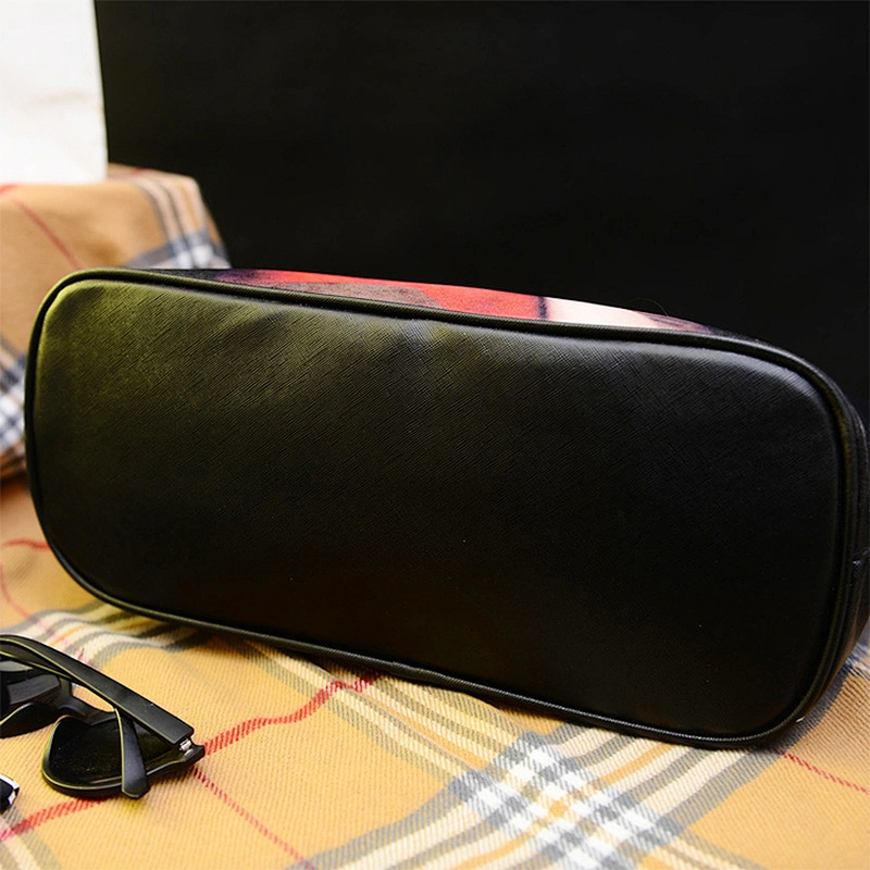Online lady cheap black pu tote bag handbag from china for women girls