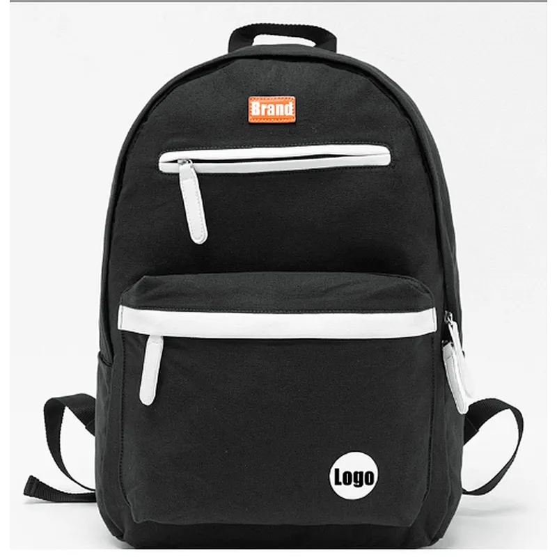 Custom Japan unisex light yellow color schoolbag satchel backpacks for teens