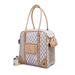 2019 new design fashionable  breathable portable folding pet bag for pet cat and dog