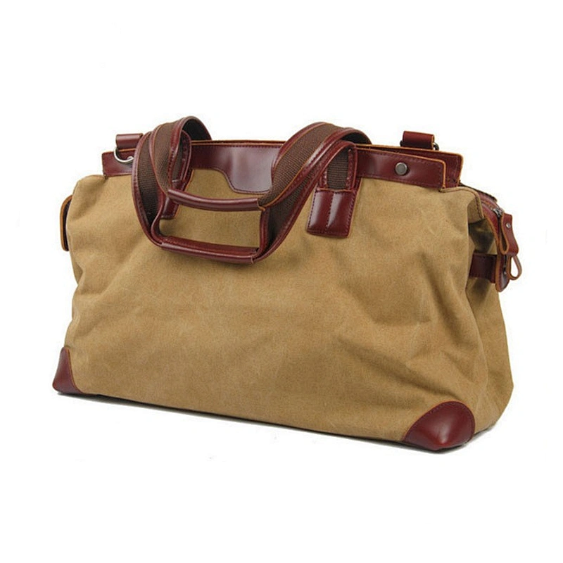 Big capacity travel bag canvas cotton duffel bag