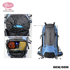 Best Selling Professinal 60L Mountain Backpack Hiking Backpack Travel Backpack sac