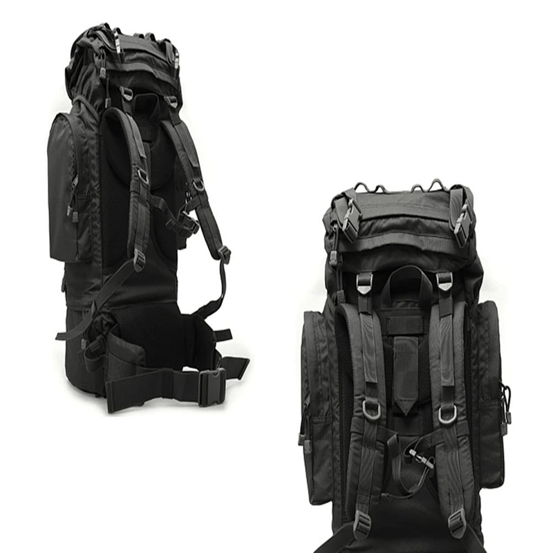 Large capacity waterproof  durable hiking backpack with 65L for hiking or outdoor activity