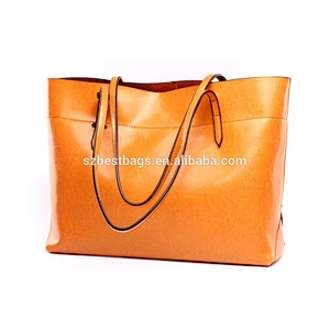 Fashion Style 100% Pure Cow Leather Handbag Women's Tote Bag