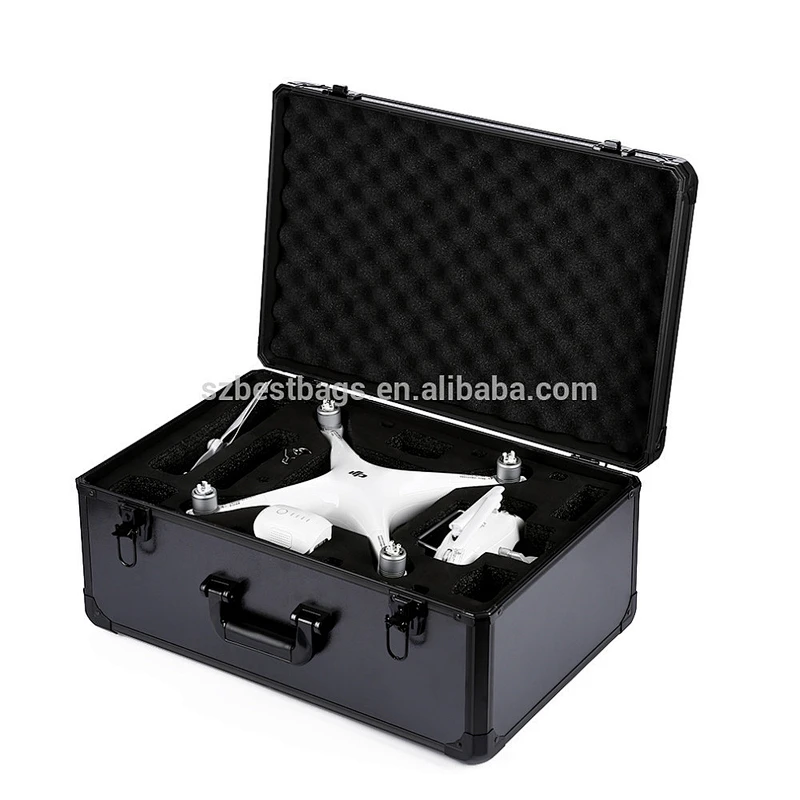 Phantom 4 Outdoor Portable Aluminum Carrying Hardshell quadcopter backpack