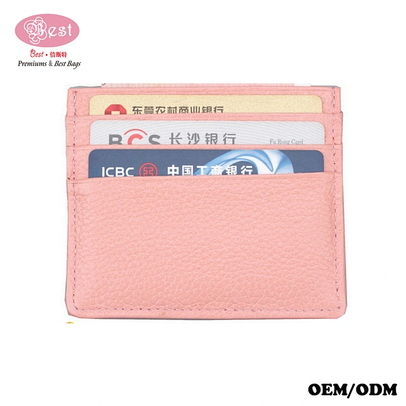 Candy Color Thin Credit Card Holder Front Pocket RFID Blocking holder new Minimalist Secure Wallet