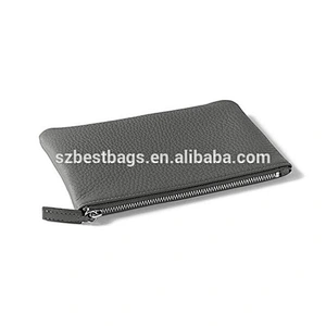 Factory Price Zipper Leather Pocket Wallet