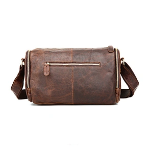 Fashion Crazy Horse Leather Briefcase Men's Shoulder Messenger Bags