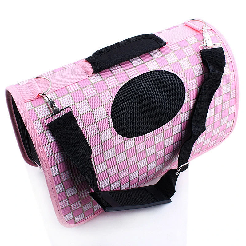 Fashion pet carrier oxford handbag dog transport bag for car