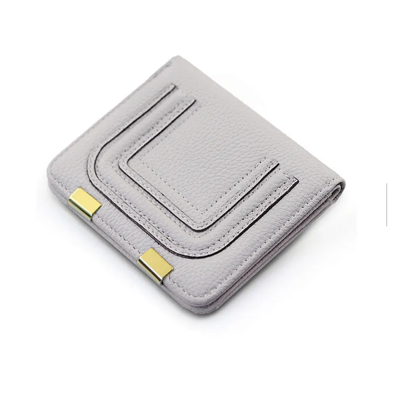 Women cute mini pu leather money coin purse clip wallet lady credit card holder for girls