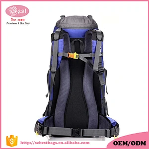 Large capacity royal traveling bag outdoor mountain hiking backpack