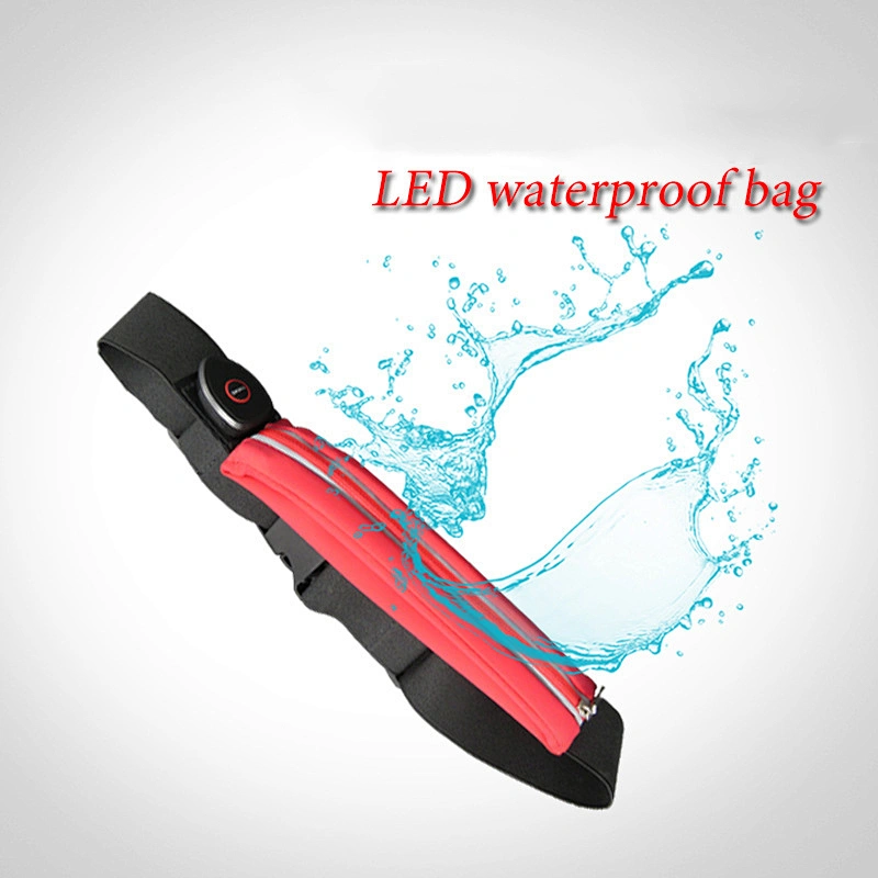 Running Belt Waterproof Running Waist Pack for Women and Men Fitness Workout Adjustable for iPhone Xs Max X 8 7 6 Belt Sport