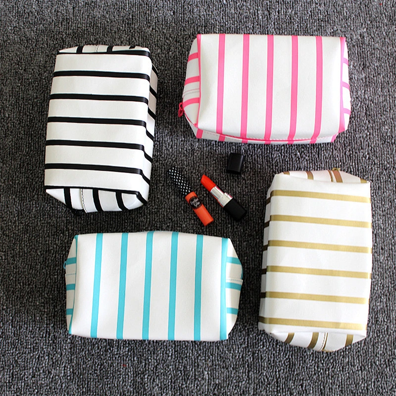 Customized trendy travel PU makeup kits make up bag