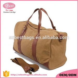 Premium luggage travel bags weekender travel bag Italian travel bag