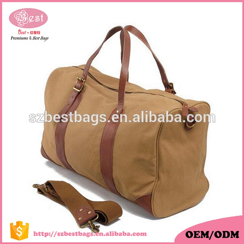 Premium luggage travel bags weekender travel bag Italian travel bag