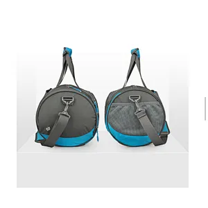 wholesale customized fashion outdoor gym sports nylon duffel bag with custom logo