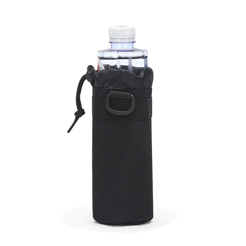 canvas Bottle Water Travel Military Kettle Bag Case Tactical Hunting Pouch MOLLE Camp