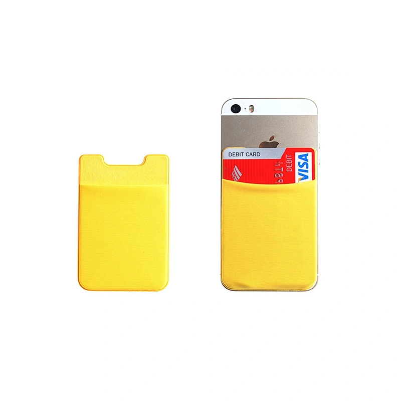 Wholesale Promotional adhesive 3M credit card holder of cell phone