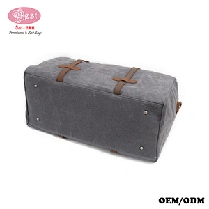 New Canvas Travel Bag Handbag High-capacity Luggage Tote Bag for Men