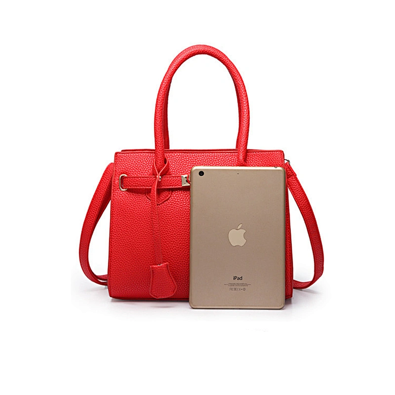 2019 PU Leather Mini Crossbody Bag Lady Handbags with Lichee Pattern