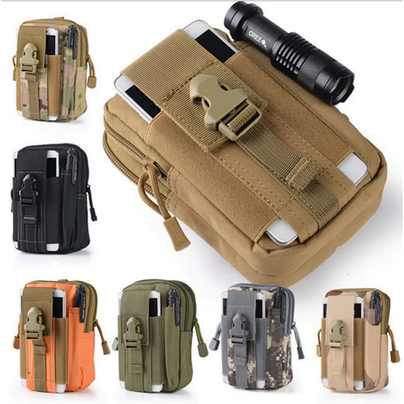 Outdoor Hiking Military Custom Fanny Pack Tactical Waist Bags for Men