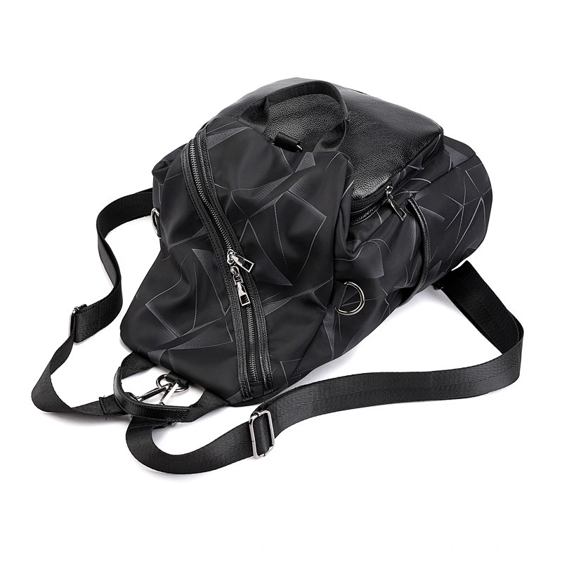 2019 new coming unisex laptop bag nylon leather materials backpack with casual style