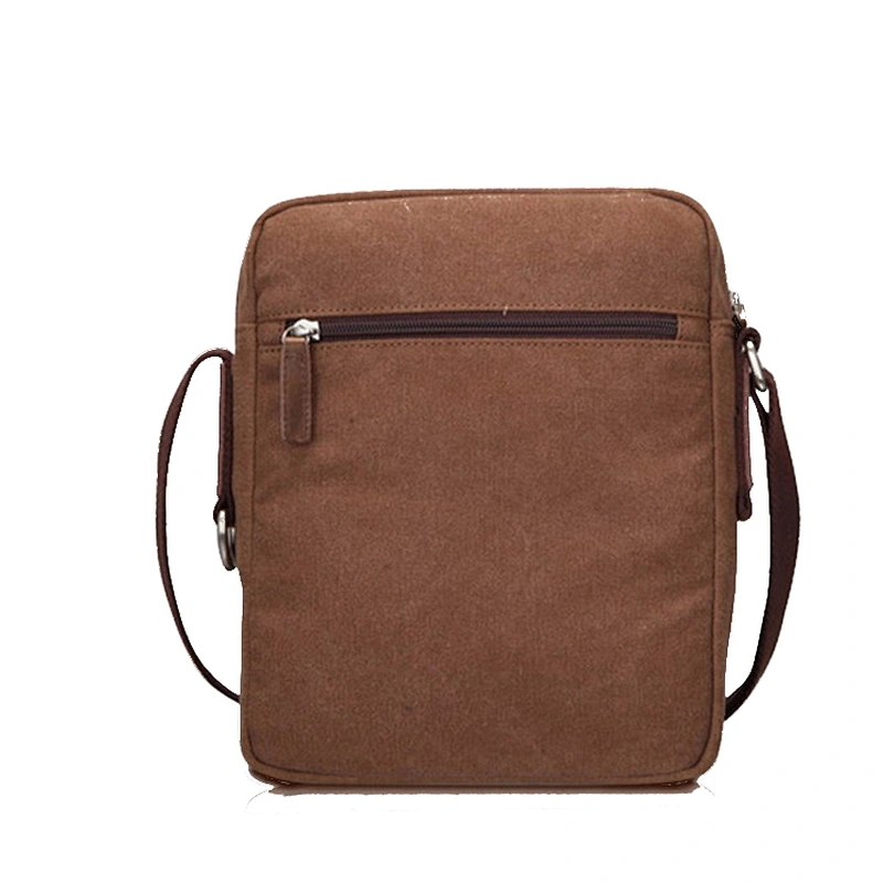 Hot sale Travel canvas pouch bag popular man canvas sling bag
