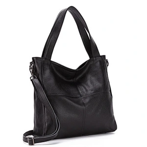 China Supplier Fashion Lady Handbag Genuine Leather Tote Bag For Women Ladies Travel Bag