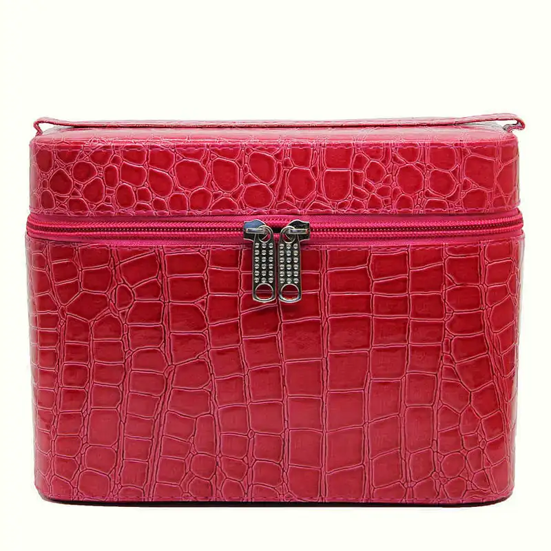 Korean pop makeup case cosmetic hard soft travel for Party dating outdoor