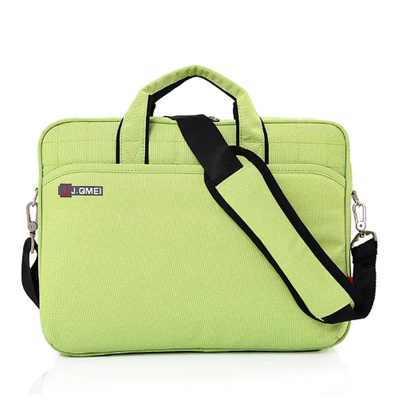 Cheap durable korean colorful cross 14 inch laptop bags for teenagers