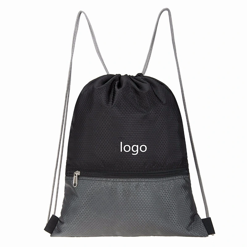 Summer new outdoor shoulder team sport bag mesh sport bag sport gym bag with shoes compartment