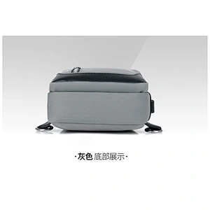 Waterproof durable large capacity portable oxford cloth chest bag for travel or sports
