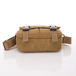 Daily durable cotton canvas crossbody messenger postman satchel shoulder sling bag for male