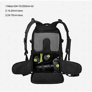Customized Nylon national geographic camera backpack hiking trolley Outdoor travel bag