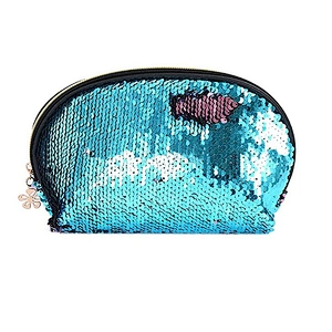 Factory Direct Sale Multifunction Glitter Sequin Makeup Storage Clutch bag Customized Cosmetic Bag