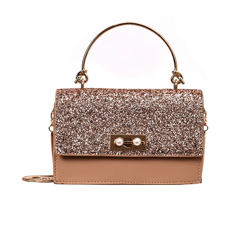 2019 China Suppliers European Style sac a main femme Ladies Paillette Handbag