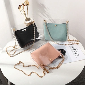 2019 Hot Selling New Jelly Chain Bag Cross Body Bags Sling Bag for Women