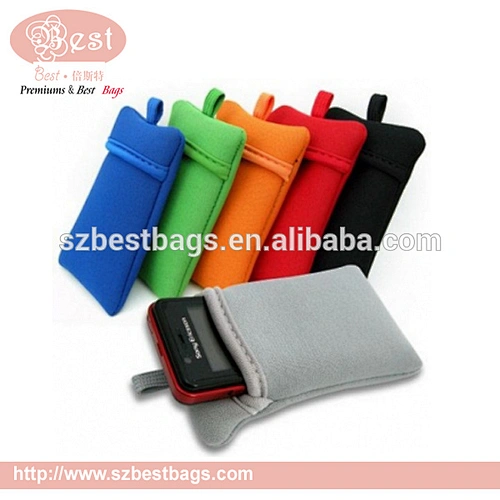 custom slim pouch for universal 5 inch mobile phone