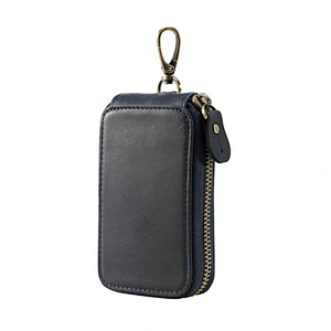 Universal Vehicle Car Smart Key Case Remote Fob Case Holder Keychain Ring Case Bag