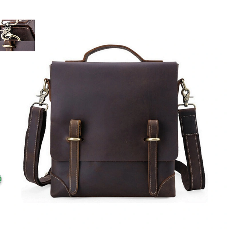 Multifunction men business cute messenger bag for leather designer travel working gift daily