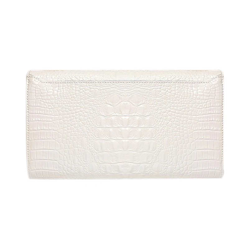 2019 new design stylish elegant luxury alligator  chain hand-held evening bag for feast or party