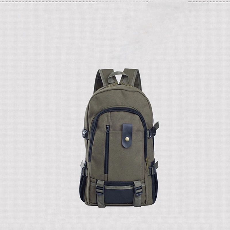 Amazon sellers anti-theft large capacity durable canvas backpack for men for outdoor sports or travel