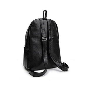 Travel Backpack Korean Women Female Rucksack Leisure Student School bag Soft PU Leather Women Bag