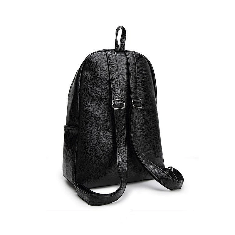 Travel Backpack Korean Women Female Rucksack Leisure Student School bag Soft PU Leather Women Bag