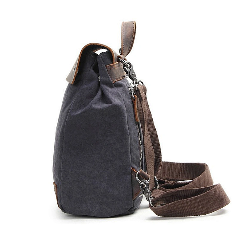 Vintage Women's Canvas Backpack Travel Rucksack 13