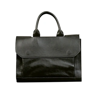 The new Large-capaciyt crazy horse leather head layer cowhide cross-body messenger bag for leisure travel or office
